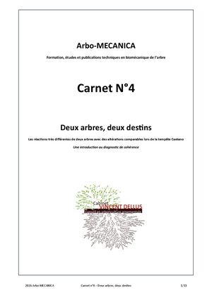 Deux Arbres Carnet 1 2 V5 Liens Ok