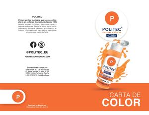 Politec Hobby 60ml Carta Color 34 Colores