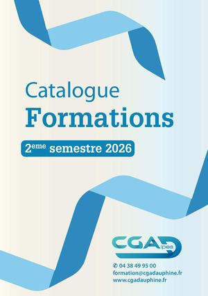 Catalogue Formation 2eme Semestre 2026