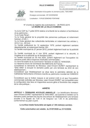 AR1 2026 01155 - 26 PSOC 2215 MY GOODNESS - 15 RUE EDMOND FONAYINE  - Publiée Le 28 07 2026