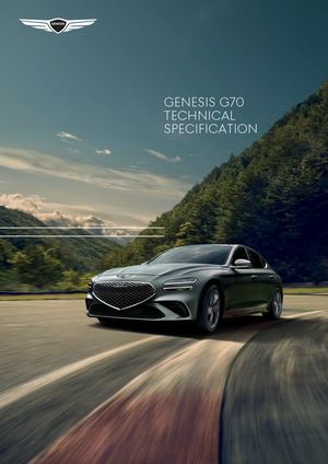 Genesis G70 Technical Specification