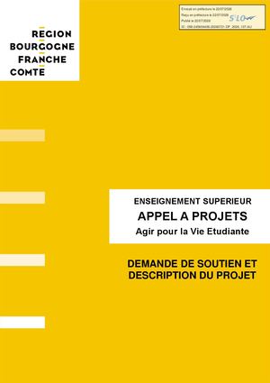 DP 2026 107 Appel Projets Etudiants PJ