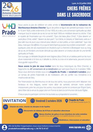 Invitation Lettre Aux Prêtres 2 Oct 2026 24072026