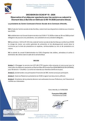 Decision N15 Reservation D Un Dejeuner Spectacle Pour Les Seniors Au Cabaret Le Diamant Bleu A Barville En Gatinais Le 06 10 2026 Semaine Bleue (1)