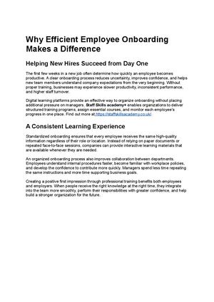 Staff Skills Academy+