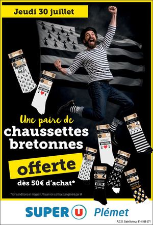 Affiche Chaussette Bretonne