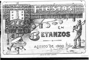 Libro De Festas Patronais San Roque 1900