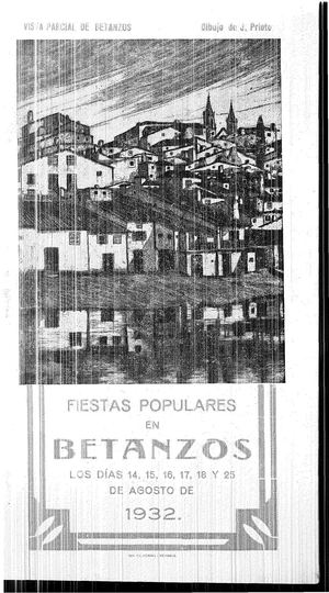 Libro De Festas Patronais San Roque 1932