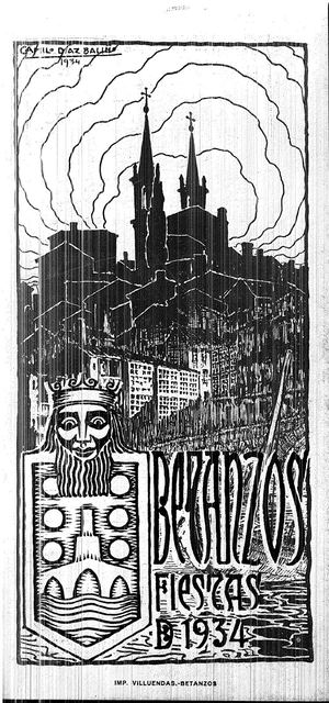 Libro De Festas Patronais San Roque 1934