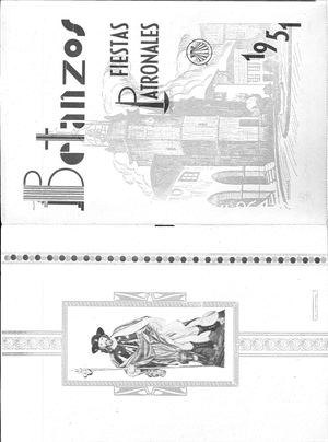 Libro De Festas Patronais San Roque 1951