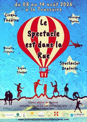 Brochure Festival Spectacle est dans la rue 2026