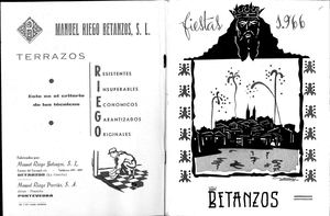 Libro De Festas Patronais San Roque 1966
