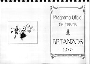 Libro De Festas Patronais San Roque 1970