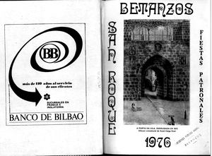 Libro De Festas Patronais San Roque 1976