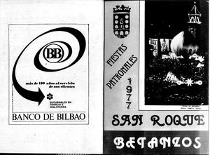 Libro De Festas Patronais San Roque 1977