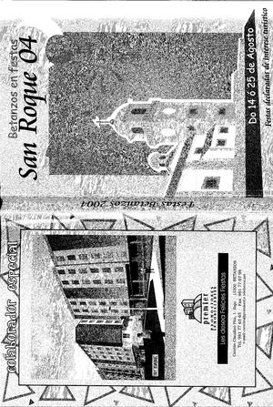 Libro De Festas Patronais San Roque 2004