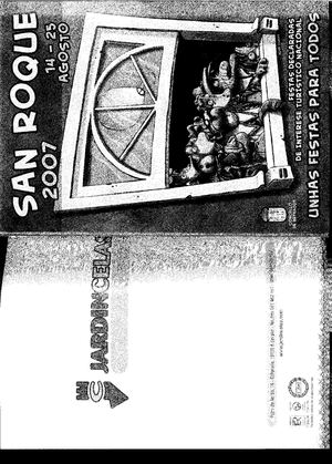 Libro De Festas Patronais San Roque 2007