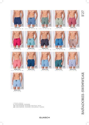 Guasch V27 Index Bañadores Print