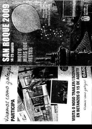 Libro De Festas Patronais San Roque 2009