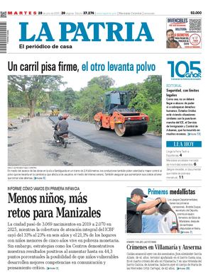 Portada 28 de julio del 2026