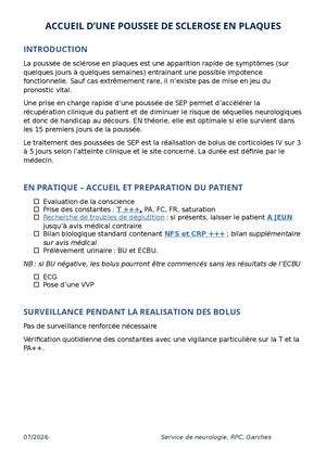 Poussée De Sep