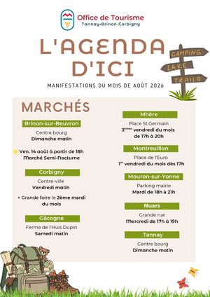Agenda D'ici - Août 2026