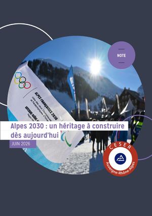 Alpes 2030 un héritage à construire dès aujourd'hui