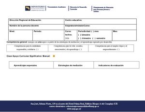 Plantilla Ejemplo Ciencias Secundaria Epja