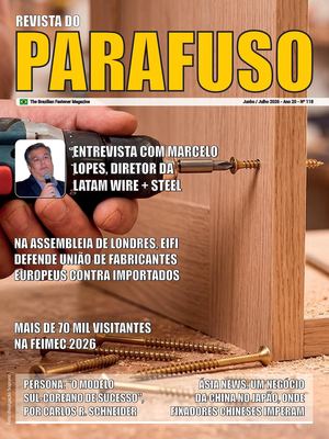 Revista do Parafuso (The Brazilian Fastener Magazine) – Edição RP118, julho de 2026
