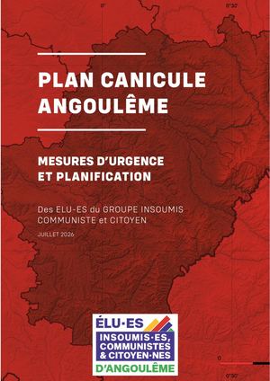 Plan Canicule Angoulême 2026