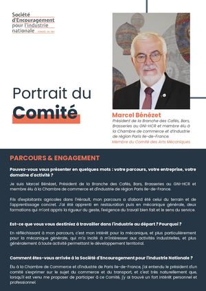 Portrait Comité Marcel Bénézet