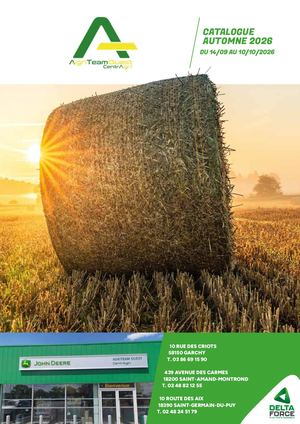 CENTRAGRI CATALOGUE AUTOMNE 2026