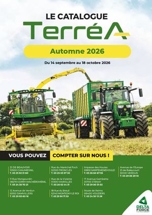 TERREA CATALOGUE AUTOMNE 2026