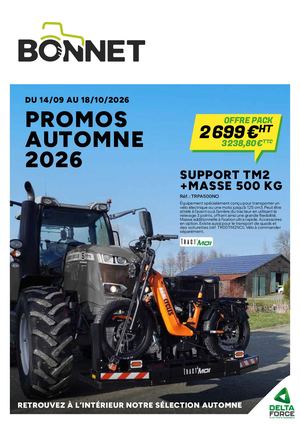 BONNET CATALOGUE AUTOMNE 2026