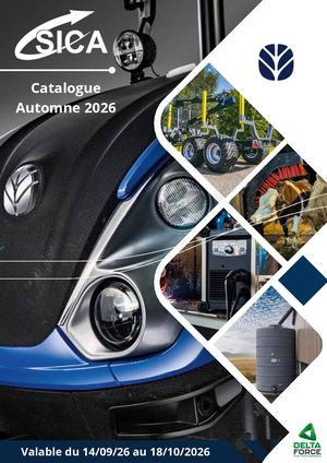 SICA CATALOGUE AUTOMNE 2026