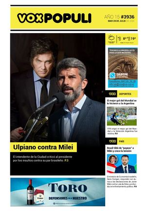 Tapa Vox Martes 28 07 2026