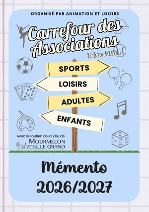 Carnet memento 2026/2027 du Carrefour des Associations