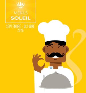 Menus Soleil - Septembre Octobre 2026
