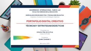 Portafolio Digital Técnicas Y Estrategias Didácticas Final