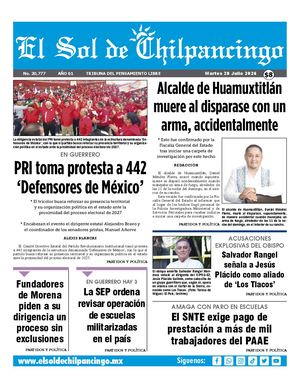 El Sol De Chilpancingo 28 Julio 2026 Compressed