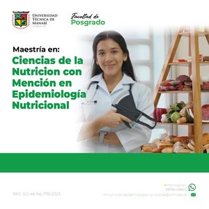 Ciencias De La Nutrición Con Mención En Epidemiología Nutricional (A)