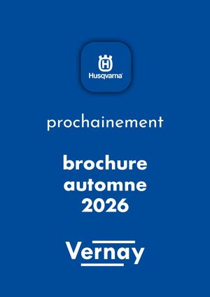 HUSQVARNA - Brochure Automne 2026