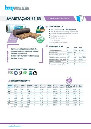Knauf Fiche Produit Smartfacade 35 Br