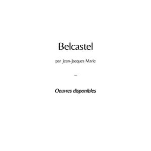 Belcastel par JJ Marie - Oeuvres disponibles