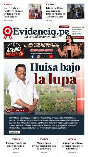 2026 07 28 Diario Evidencia Aqp