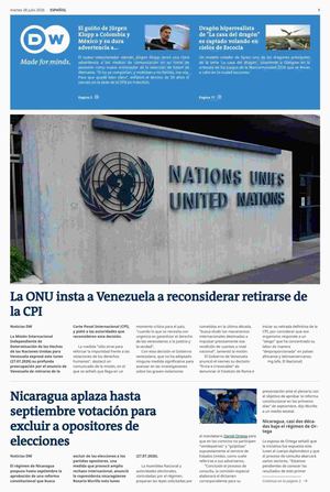 2026 07 28 Diario Deutsche Welle De