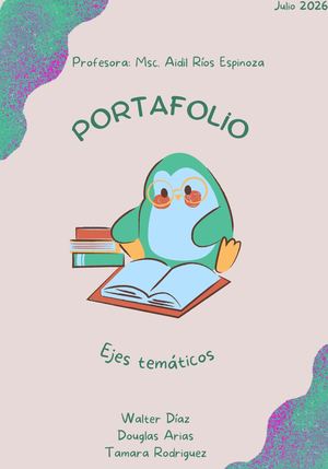 Portafolio Ejes Temáticos
