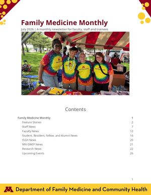 Family Medicine Monthly July 2026