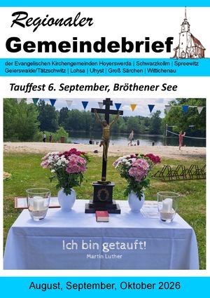Gemeindebrief August 2026 bis Oktoberr 2026