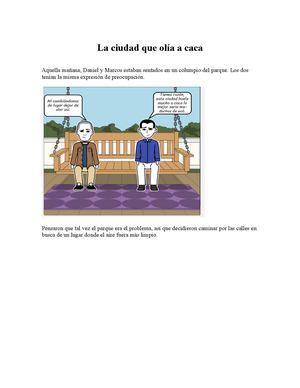 La ciudad huele a caca